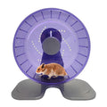 Hamster Exercise Wheel, Silent Spinner Hamster Running Wheels, Diameter 8.3 inch, Purple - color: Purple, size: 8.3 Inch