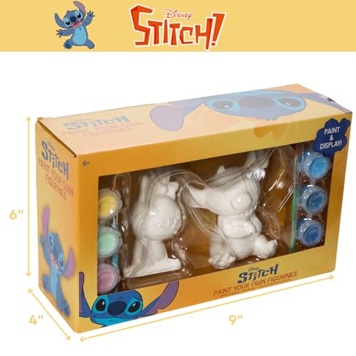 Innovative Designs Disney Stitch DIY Paint Your Own Figurines Arts and Crafts Set for Boys and Girls - style: Stitch