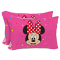 Disney Minnie Mouse Kids Pillowcases 2 Pack, Standard Size 20x30, Reversible Super Soft Microfiber Pillow Covers, Machine Washable Pink Kids Bedding - Sunny Side Up (Official Disney Product) - color: Pink - Minnie Mouse