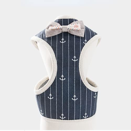 Rabbit Harness and Leash for Walking Escape Proof - Cute Mesh Breathable Bunny Vest Harness Outdoor Camping Hiking Training - Also Suit for Ferret Kittn Puppy Small Animals (Medium) - size: Medium