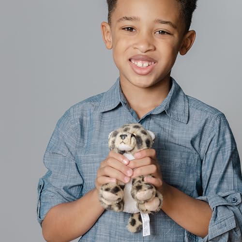 The Petting Zoo Cheetah Stuffed Animal Plushie, Gifts for Kids, Wild Onez Babiez Zoo Animals, Cheetah Plush Toy 6 inches - color: Cheetah