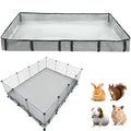 Guinea Pig Cage Liner Tarp Bottom Waterproof and Washable Base Also for Rabbits, Bunny, Chinchesillas, Hedgehog, Ferrets and Other Small Animals(36x48 inches) - size: 36.0"L x 48.0"W x 4.0"H