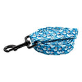 Dog Leash, Christmas Dogs Leashs Blue Snowman Print Adjustable Dog Leash for X-Small Boys and Girls Dogs - color: Blue Snowman, size: X-Small (Pack of 1)