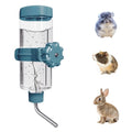 LOS ANDES 16.9oz Small Animal Water Bottle for Cage,Crate, Top Fill Water Dispenser for Guinea Pigs/Bunnies/Ferrets/Squirrel/Hedgehog/Hmaster, BPA Free, Updated Mouth, Blue - color: Blue