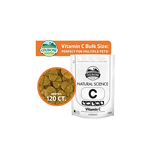 Oxbow Natural Science Guinea Pig Vitamin C Supplement, Timothy Hay, 8.4 oz | Pure Comfort, Hamster Bedding, Guinea Pig Bedding, Low Dust, Virgin Paper, Litter Box, Bunny, Rats, Gerbils, Chinchillas - size: 8.4 Ounce (Pack of 1)