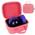 YouKnow Travel Case for Bitzee Hamster Ball Interactive Toy - Shockproof Storage with Custom Foam Insert & Carry Handle, Fits Electronic Pet Toy + Dock (Only Case) (Pink) - color: Pink