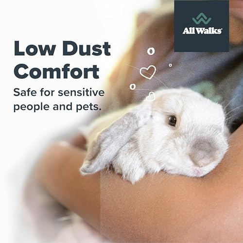 | Hemp Bedding for Small Animals, 4 x 10L Bags 40L Total (8 LBS) | Low Dust, Odor Control, Highly Absorbent, Natural Cage Bedding for Rabbits, Guinea Pigs, Hamsters, Birds and More - size: 40L