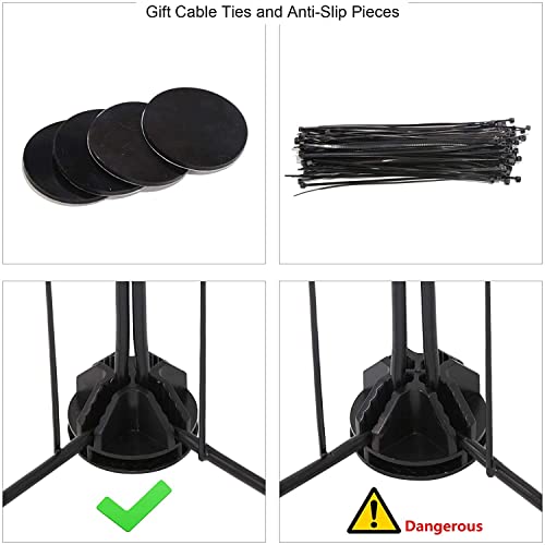 C&AHOME Pet Playpen, Small Animals Supplies, 12 Panels, 12" × 15" Black | Exercise Playpens Cage, C Grids Portable Yard Fence Indoor, Guinea Pigs, Puppy Pet Products, DIY Metal - color: Black, style: 12 Panels