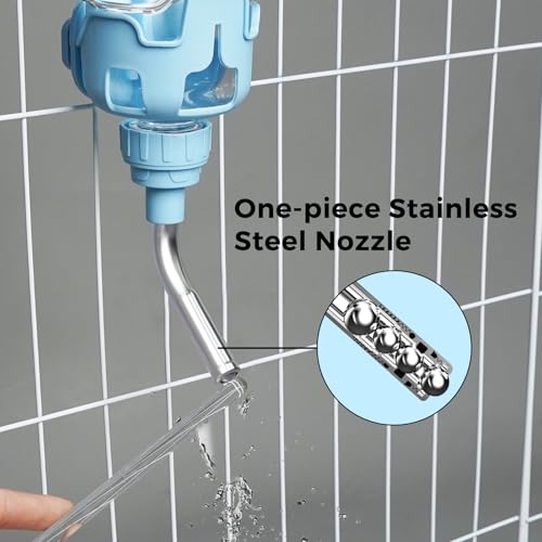 Vannon Dog Crate Water Bottle, 34oz Top-Fill Pet Water Dispenser, Blue | kennel water bottle helps keep pets hydrated longer with fewer refills and easy daily care. - color: Blue, size: 34oz