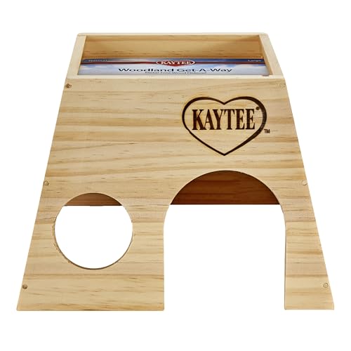 Kaytee Woodland Get-A-Way Large - size: 9.0"L x 1.0"W x 7.0"H