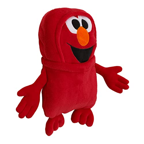 NoJo Sesame Street Come and Play Red Elmo Super Soft Character Shaped Toddler Blanket - color: Sesame Street Red Elmo