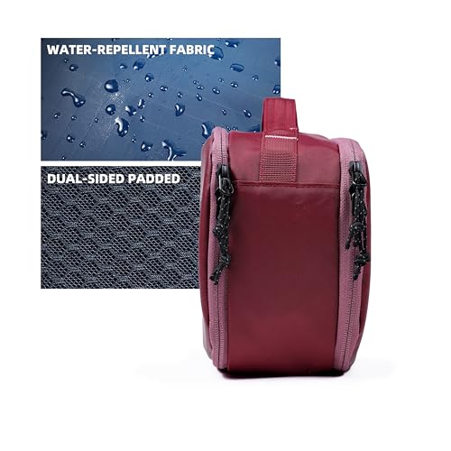Accessories Bag & Tech Pouch | Organizer for Cables, Electronics & Everyday Essentials, Water-Repellent, Dual-Sided Padded - color: Valkyrie