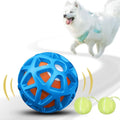 seagi Interactive Dog Toy, Motion-Activated Bouncing Vibrating Dog Ball | USB Rechargeable Design with Durable Natural Rubber Shell for Interactive Dog Ball, for Small/Medium/Large Dogs - color: Blue