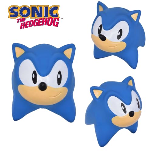 Just Toys – Sonic the Hedgehog SquishMe Series 1 Blind Pack, Slow-Rise Foam | Officially Licensed. 1 random 2.5-inch slow-rise foam figure per pack. 6 to collect. Ages 3+. - style: SquishMe Series 1