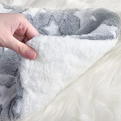 Small Animal Bed Mat, Soft & Warm, Suitable for Guinea Pig, Hamster, Rabbit, Rat and Bearded Dragon (X-Large(13.3''x9.4''), Star Pink) - color: Star Pink, size: X-Large(13.3''x9.4'')