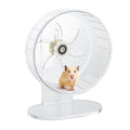 Silent Hamster Exercise Wheel - Hamster Toys Cages Accessories 7.9 Inch Running Spinner with Adjustable Stand Quite Runner for Small Animal Pet Gerbil Dwarf Syrian Hedgehog Rat Mouse Mice - size: 7.9 inch with acrylic stand
