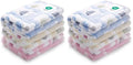2 Pack 3 Blankets Super Soft Fluffy Premium Cute Elephant Pattern Pet Blanket Flannel Throw for Dog Puppy Cat Blue/Pink/Yellow Small(23x16 inch) - color: Blue/Pink/Yellow, size: 23x16 inch (Pack of 6)