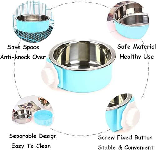 PINVNBY Rabbit Litter Box for Cage Bunny Corner Litter Bedding Box Small Animal Litter Pan Hanging Pet Bowls Cage Potty Trainer Pet Toilet for Rabbit Bunny Guinea Pigs Small Animals（Green） - color: green（Rabbit litter box on both sides）, size: S: 11.02 x