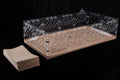 4x2ft Cage Disposable Bottom (1-Month Supply) - Disposable Waterproof Kraft Paper (4 Sheets) - size: 2X4FT