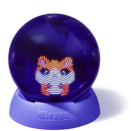 BITZEE Hamster Ball Interactive Toy & Digital Pet, Ages 5+ | Collect 20 Virtual Friends, Rolls & Reacts to Touch, Play 5 Mini Games, Screen-Free Responsive Play, Birthday Gift for Kids