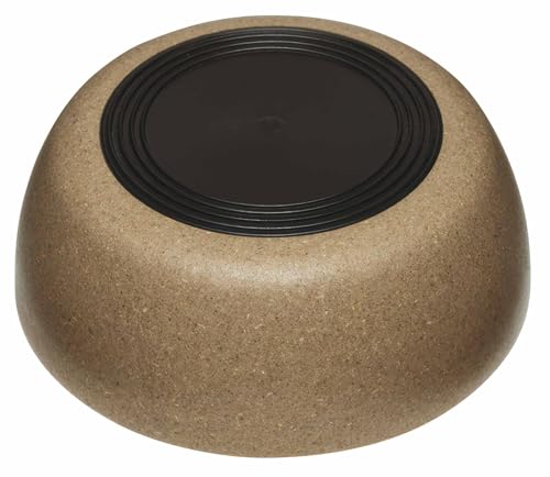 Loving Pets - Dolce Bamboo - Eco-Friendly Pet Bowls & Dishes for Dog, Cats, Puppy Food and Water Bowl -Sustainable and Dishwasher Safe, Made with Real Bamboo (Medium, Coffee-Brown) - color: Coffee Brown, size: Medium Bowl
