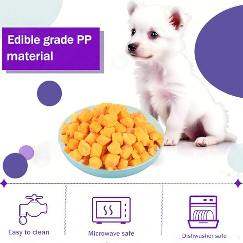 Whisker Friendly Cat Bowls 8pk Shallow Wide Pet Dishes Kitten Ferret | 8pk shallow wide whisker-friendly cat dishes, safe for kittens ferrets small pets, available in blue green pink purple - color: 8 pcs multicolors