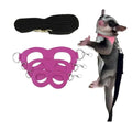 Sugar Gliders Harness Leash Set, 3 Pack Harness and Leash Set for Sugar Gliders, Ferret, Hamster, Rat, Squirrel, Small Animals (Purple) - color: Purple