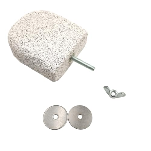 Shelltech Pumice Ledge Lava Ledge for Birds Chinchillas, Climbing Ledge Teeth Grinding Beak Grinding Block Perch Stand for Hamsters Chinchillas Parrots (2 Pack - Small Ledge) - size: 2 Pack - Small Ledge
