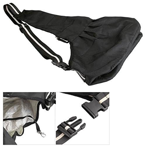 Pet Dog Puppy Cat Carrier Bag Oxford Cloth Sling Dog Doggy Cat Carrier Single Shoulder Bag-Small,Black - color: Black, size: 23.6"L x 14.6"W x 4.9"H