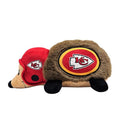 NFL Kansas City Chiefs Plush Hedgehog Toy for Dogs & Cats, Cool Soft Pet Toy for Fun and Interactive Play, Dog Chew Toy with Squeaker, Licensed Hot Pet Toy - color: Kansas City Chiefs