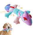 Squeaky Dog Toys Stuffed Plush Pet Toy, Eliminates Boredom for Small Medium Breed, Chewing and Playing Tug of War to Keep Them Busy (Chameleon) - color: Chameleon