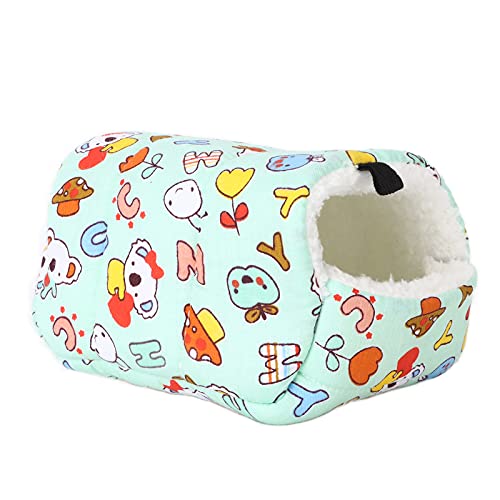 Zerodis Pet Hanging Hammock Pet Cage Cotton Hamster Bed Soft Pet Hanging Hammock for Small Pet Animals Guinea Pig Hamsters Sleeping - size: 8*8