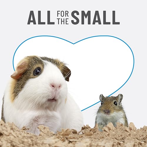 Kaytee Clean & Cozy Natural Paper Bedding, 100 Liter | Keeps habitats fresh. Small animal bedding for rabbits, guinea pigs, hamsters. Hamster bedding odor control, 99% dust-free - size: 100 Liter