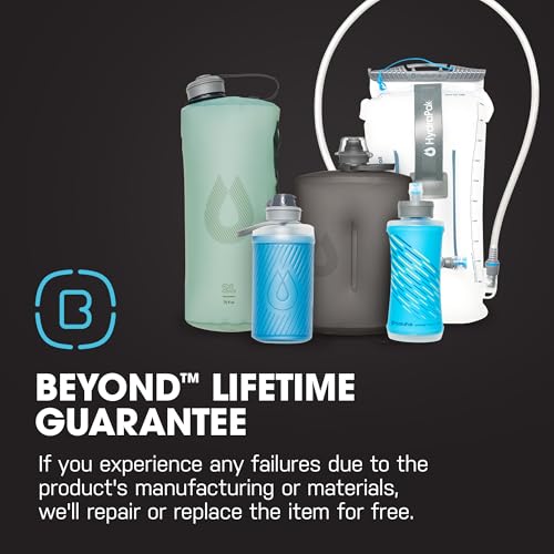 HydraPak Polar Sport Insulated Water Bottle (24oz, Pulse White) | High Flow, BPA Free, Tri-Layer Insulation, Leakproof, Dash Handle, Easy Squeeze, Self-Sealing Cap, for Sports - color: Pulse White, style: 24oz/700ml