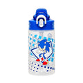 Zak Designs Sonic the Hedgehog Sage 16oz Leak-Proof Straw Kids Water Bottle - color: Sonic the Hedgehog (Sonic, Eggman), size: 16 Ounces