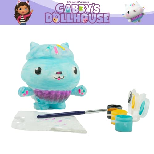 Innovative Designs Gabby’s Dollhouse DIY Paint Your Own Figurines Arts and Crafts Set for Girls - style: Gabbys Dollhouse