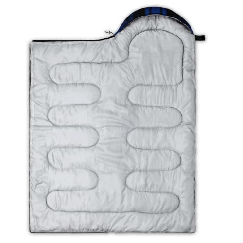 AILONEN Midnight Meow Sleeping Bag, Charcoal Cat Eyes Crescent Graphic, Portable Camp Sack Sleepover Style - color: Blue Rose