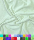 Barcelonetta | Minky Fabric | Plush, Super Soft, Cuddle | Solid Minky | by the Yard | 60" Wide | Baby Blanket, Change Station Cover, Pillow, Scarf, Beanie (Mint, 1 Yard) - color: Mint, size: 1 Yard