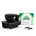 Mouse Bait Station 2 Pack Medium Size, Tamper Resistant Lockable Bait Boxes Indoor Outdoor, High Capacity Mid Size Rodent Bait Box with Key, Reusable Weather Resistant Pest Control - size: 2-Pack Medium