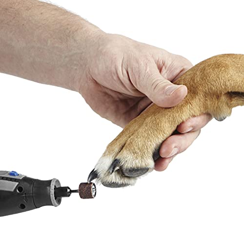 Dremel PawControl 7760-PGK Dog Nail Grinder and Trimmer - Cordless & Rechargeable Pet Grooming Tool Kit - Safe and Humane for Dogs, Cats, and Small Animals - style: 7760-PGK