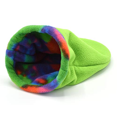 Oxbow Animal Health Enriched Life Cozy Cave, Guinea Pig Hideout, Guinea Pig Toys, Bunny Toys, Fleece, Bunny Enrichment for Rabbit Cage, Oxbow Rat Cage Accessories | Small Animal Hideout, Fleece, Snuggle Sack, Guinea Pig House, Rats, Hamsters, Hedgehogs, C