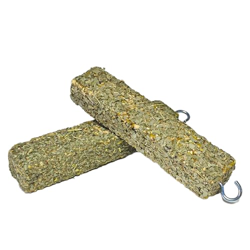 2PCS Sugar Glider Treats,Natural Eucalyptus Chew Sticks - Nutrition Crunch Treat with Egg Vegetables Leaves Oats Honey for Sugar Gliders - size: 2.65 Ounce (Pack of 2)
