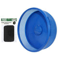 Silent Runner Pro | Sugar Glider Exercise Wheel (Blue with Attachment) - color: Blue with Attachment