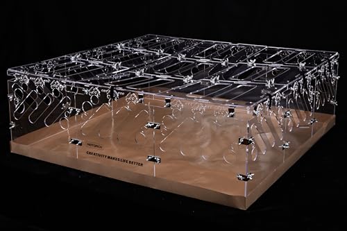 3X3 feet Acrylic Guinea Pig Cages Lid DIY Acrylic Panels with Installation Accessories - color: 3×3ft Lid