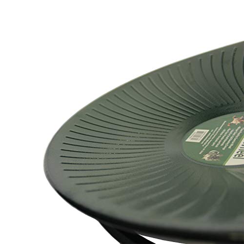 Treadmill Wheel 14" Black - All Metal Exercise Wheel for Chinchillas, Prairie Dogs, Rats, Hedgehogs, Sugar Gliders, Squirrels, Degus, Hamsters & Other Small Animals - Smooth, Fast, Silent, Durable