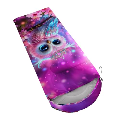 AILONEN Mermaid Scales Print Camping Sleeping Bag,Lightweight & Waterproof,3 Season Warm & Cool Weather,Portable Bags for Girls Women Travelling,Outdoors - color: H48
