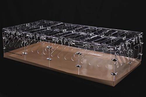 2X4 feet Acrylic Guinea Pig Cages Lid DIY Acrylic Panels with Installation Accessories - color: 2×4ft Lid