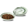 3 PCS Ceramic Cat Bowls, 5.5 in Pet Bowl Cat Dishes for Food and Water, Small Dog Dish(Marble Green) - color: Marble Green