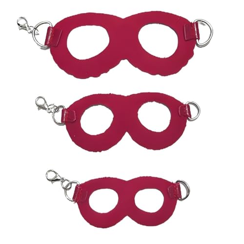 Sugar Gliders Harness Leash Set, 3 Pack Harness and Leash Set for Sugar Gliders, Ferret, Hamster, Rat, Squirrel, Small Animals (Purple) - color: Purple