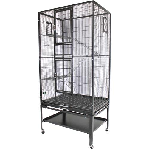 Congo Cage - Durable 68" Tall Cage - for Sugar Gliders, Squirrels, Marmosets & Other Small Pets